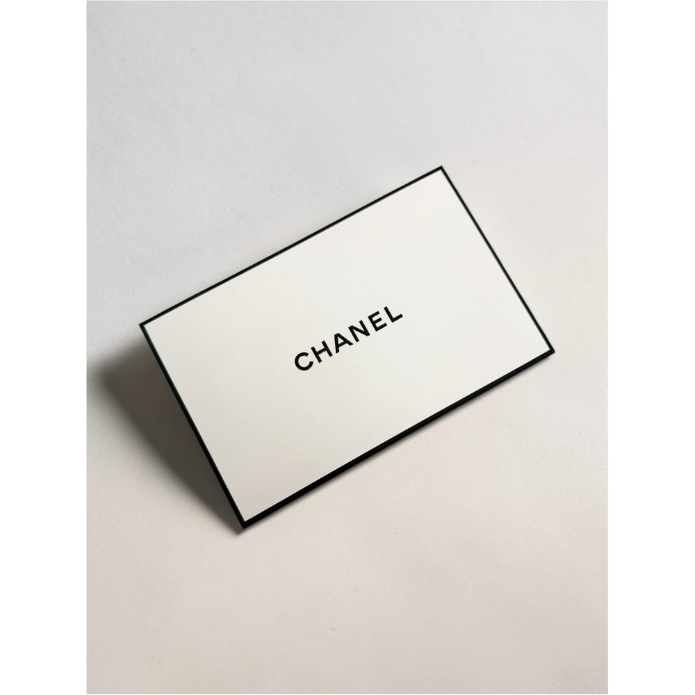 Chanel Cosmetic Box Black Luxury Beauty Storage Gift Box